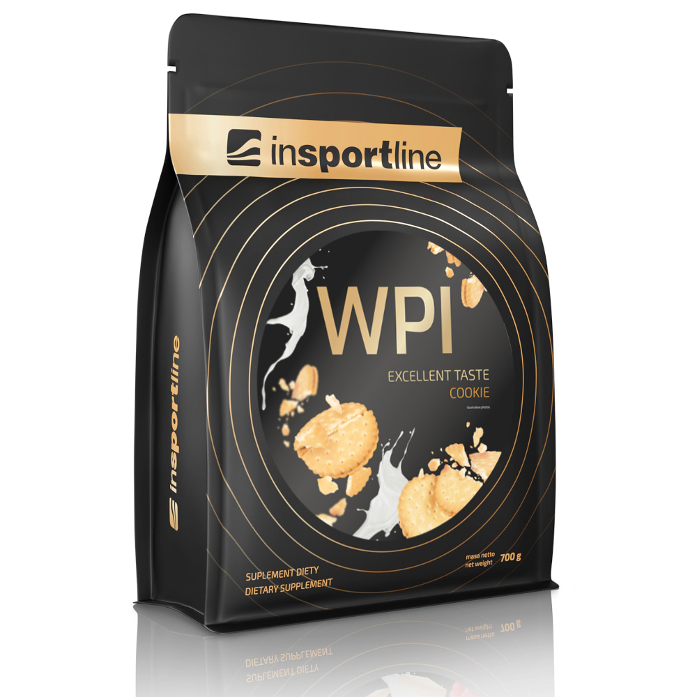 Doplněk stravy inSPORTline WPI Protein příchuť cookies 700g Insportline
