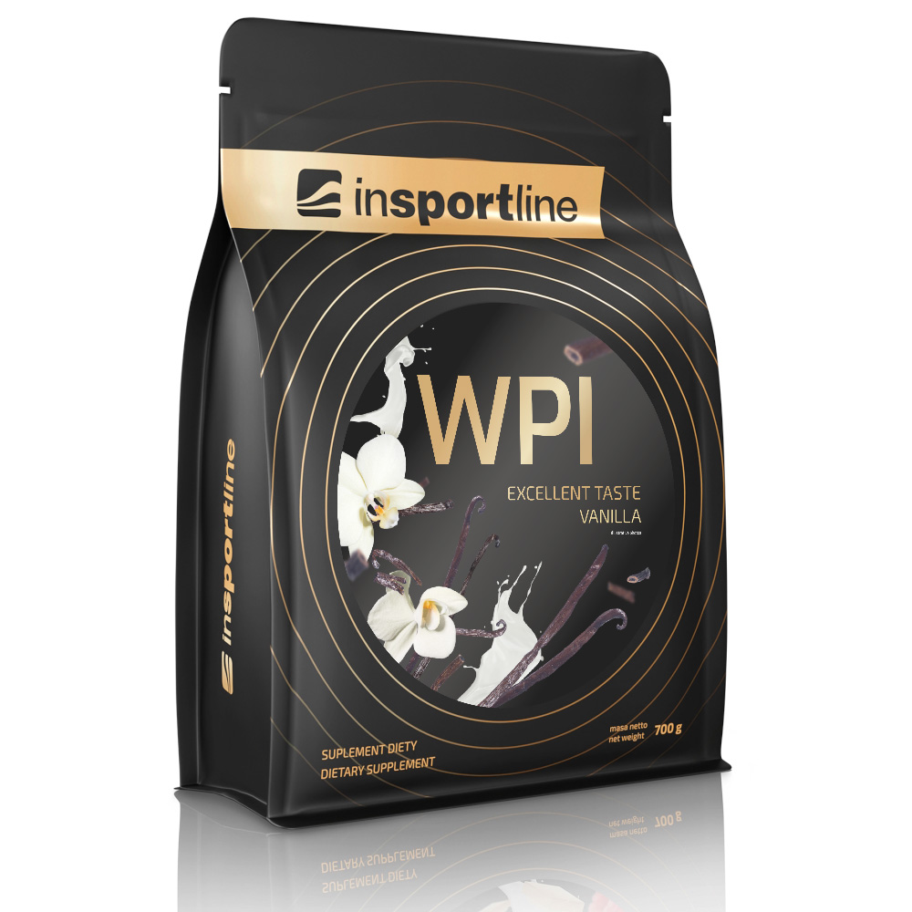 Doplněk stravy inSPORTline WPI Protein příchuť vanilka 700g Insportline
