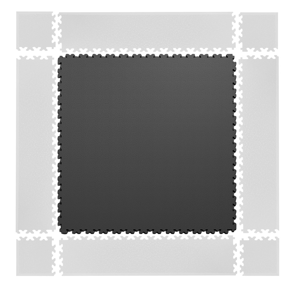 Puzzle zátěžová podložka inSPORTline Simple tmavě šedá Insportline