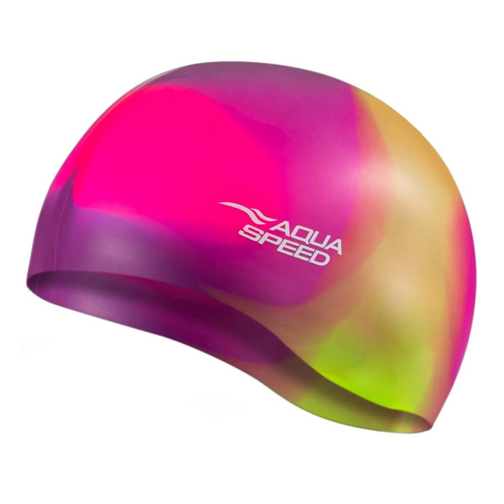 Plavecká čepice Aqua Speed Bunt  Pink/Violet/Yellow Aqua speed